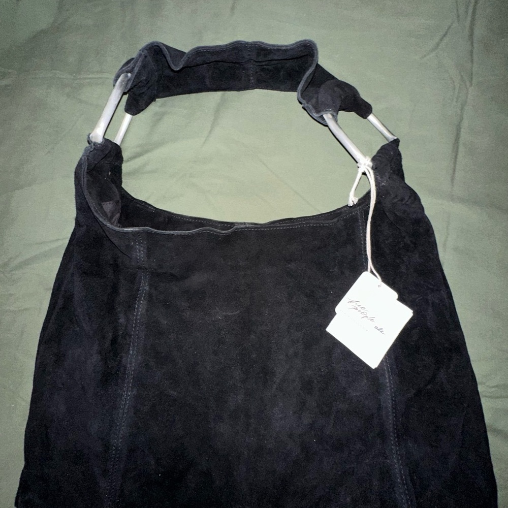 Free People Black Suede Women's Bag